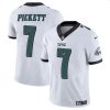 Men's Philadelphia Eagles #7 Kenny Pickett White Vapor Untouchable Limited Stitched Football Jersey - Custom Name