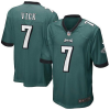 Men's Philadelphia Eagles #7 Michael Vick Green Vapor Untouchable Limited Stitched Jersey - Custom Name