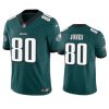 Men's Philadelphia Eagles #80 Julio Jones Green 2023 F.U.S.E. Vapor Untouchable Limited Stitched Football Jersey - Custom Name