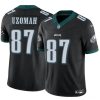 Men's Philadelphia Eagles #87 C.J. Uzomah Black 2023 F.U.S.E Vapor Untouchable Limited Stitched Football Jersey - Custom Name
