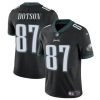 Men's Philadelphia Eagles #87 Jahan Dotson Black Vapor Untouchable Limited Stitched Football Jersey - Custom Name