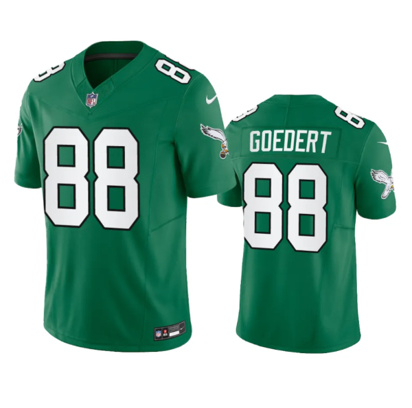 Men's Philadelphia Eagles #88 Dallas Goedert Green 2023 F.U.S.E. Vapor Untouchable Stitched Football Jersey - Custom Name