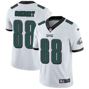 Men's Philadelphia Eagles #88 Dallas Goedert White Vapor Untouchable Limited Stitched Jersey - Custom Name