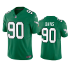 Men's Philadelphia Eagles #90 Jordan Davis Green 2023 F.U.S.E. Vapor Untouchable Stitched Football Jersey - Custom Name