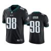 Men's Philadelphia Eagles #98 Robert Quinn Black Vapor Untouchable Limited Stitched Jersey - Custom Name