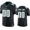 Men's Philadelphia Eagles Active Player Custom Black 2023 F.U.S.E Vapor Untouchable Limited Stitched Football Jersey - Custom Name