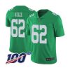 Men's Philadelphia Eagles Active Player Custom Kelly Green 100th Season Vapor Untouchable Limited Stitched Football Jersey - Custom Name
