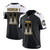 Men's Pittsburgh Steelers #11 Allen Robinson II Black White 2023 F.U.S.E. Vapor Untouchable Limited Stitched Jersey - Custom Name