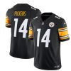 Men's Pittsburgh Steelers #14 George Pickens Black 2023 F.U.S.E. Vapor Untouchable Limited Jersey - Custom Name