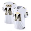 Men's Pittsburgh Steelers #14 George Pickens White 2023 F.U.S.E. Smoke Vapor Untouchable Limited Stitched Jersey - Custom Name