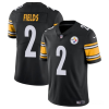 Men's Pittsburgh Steelers #2 Justin Fields Black Vapor Untouchable Limited Stitched Jersey - Custom Name