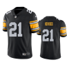 Men's Pittsburgh Steelers #21 Tre Norwood Black Vapor Untouchable Limited Stitched Jersey1 - Custom Name