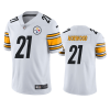 Men's Pittsburgh Steelers #21 Tre Norwood White Vapor Untouchable Limited Stitched Jersey - Custom Name