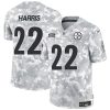 Men's Pittsburgh Steelers #22 Najee Harris 2024 F.U.S.E Arctic Camo Salute to Service Limited Stitched Football Jersey - Custom Name