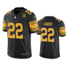 Men's Pittsburgh Steelers #22 Najee Harris Black 2023 50th Anniversary Color Rush Limited Jersey - Custom Name