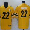 Men's Pittsburgh Steelers #22 Najee Harris Gold NFL Inverted Legend Jersey - Custom Name