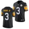 Men's Pittsburgh Steelers #3 Dwayne Haskins Jr. Black Vapor Untouchable Limited Stitched Jersey - Custom Name