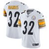 Men's Pittsburgh Steelers #32 Franco Harris White Vapor Untouchable Limited Stitched Jersey - Custom Name