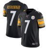 Men's Pittsburgh Steelers #7 Ben Roethlisberger Black Vapor Untouchable Limited Stitched NFL Jersey - Custom Name