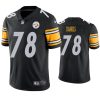 Men's Pittsburgh Steelers #78 James Daniels Black Vapor Untouchable Limited Stitched Jersey - Custom Name