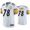 Men's Pittsburgh Steelers #78 James Daniels White Vapor Untouchable Limited Stitched Jersey - Custom Name