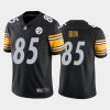 Men's Pittsburgh Steelers #85 Eric Ebron Black NFL Vapor Untouchable Limited Stitched Jersey - Custom Name