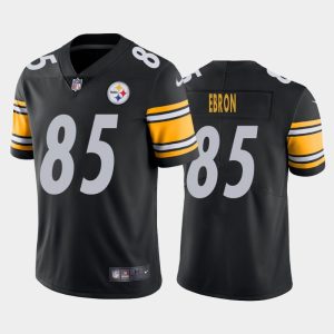 Men's Pittsburgh Steelers #85 Eric Ebron Black NFL Vapor Untouchable Limited Stitched Jersey - Custom Name