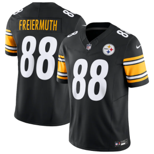 Men's Pittsburgh Steelers #88 Pat Freiermuth Black 2023 F.U.S.E. Vapor Untouchable Limited Jersey - Custom Name