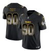 Men's Pittsburgh Steelers #90 T.J. Watt Black 2023 F.U.S.E. Smoke Vapor Untouchable Limited Stitched Jersey - Custom Name