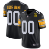 Men's Pittsburgh Steelers Active Player Custom Black 2023 50th Anniversary Vapor Untouchable Limited Jersey - Custom Name