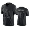 Men's Pittsburgh Steelers Active Player Custom Reflective Limited Stitched Jersey - Custom Name