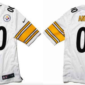 Men's Pittsburgh Steelers Active Player Custom White Color Stitched Jerseys - Custom Name