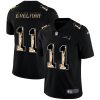 New England Patriots #11 Julian Edelman Carbon Black Vapor Statue Of Liberty Limited NFL Jersey - Custom Name