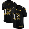 New England Patriots #12 Tom Brady Nike Carbon Black Vapor Cristo Redentor Limited NFL Jersey - Custom Name