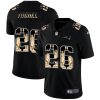 New England Patriots #26 Sony Michel Carbon Black Vapor Statue Of Liberty Limited NFL Jersey - Custom Name