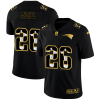 New England Patriots #26 Sony Michel Nike Carbon Black Vapor Cristo Redentor Limited NFL Jersey - Custom Name