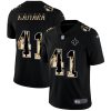 New Orleans Saints #41 Alvin Kamara Carbon Black Vapor Statue Of Liberty Limited NFL Jersey - Custom Name