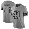 New Orleans Saints #41 Alvin Kamara Men's Nike Gray Gridiron II Vapor Untouchable Limited NFL Jersey - Custom Name
