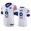 New York Giants #8 Daniel Jones White Men's Nike Team Logo USA Flag Vapor Untouchable Limited NFL Jersey - Custom Name