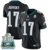 Nike Eagles #17 Alshon Jeffery Black Alternate Super Bowl LII Champions Men's Stitched NFL Vapor Untouchable Limited Jersey - Custom Name