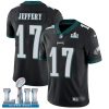 Nike Eagles #17 Alshon Jeffery Black Alternate Super Bowl LII Men's Stitched NFL Vapor Untouchable Limited Jersey - Custom Name