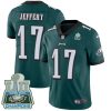 Nike Eagles #17 Alshon Jeffery Midnight Green Team Color Super Bowl LII Champions Men's Stitched NFL Vapor Untouchable Limited Jersey - Custom Name