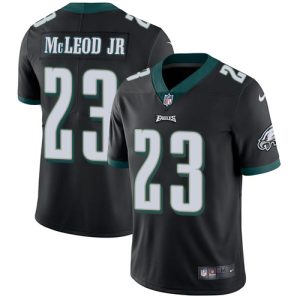 Nike Eagles #23 Rodney McLeod Jr Black Alternate Men's Stitched NFL Vapor Untouchable Limited Jersey - Custom Name