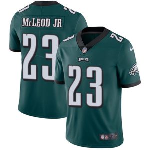 Nike Eagles #23 Rodney McLeod Jr Midnight Green Team Color Men's Stitched NFL Vapor Untouchable Limited Jersey - Custom Name