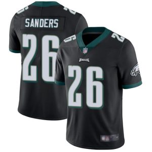 Nike Eagles #26 Miles Sanders Black Alternate Men's Stitched NFL Vapor Untouchable Limited Jersey - Custom Name
