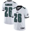 Nike Eagles #26 Miles Sanders White Men's Stitched NFL Vapor Untouchable Limited Jersey - Custom Name