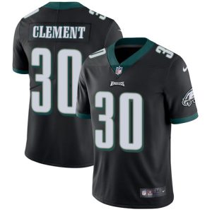 Nike Eagles #30 Corey Clement Black Alternate Men's Stitched NFL Vapor Untouchable Limited Jersey - Custom Name