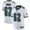 Nike Eagles #62 Jason Kelce White Men's Stitched NFL Vapor Untouchable Limited Jersey - Custom Name