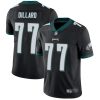 Nike Eagles #77 Andre Dillard Black Alternate Men's Stitched NFL Vapor Untouchable Limited Jersey - Custom Name