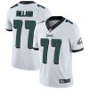 Nike Eagles #77 Andre Dillard White Men's Stitched NFL Vapor Untouchable Limited Jersey - Custom Name